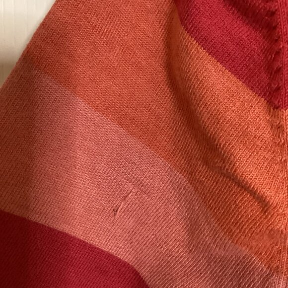 Nygard Collection Women's Pink Striped Sweater Short Sleeve Crew Neck Size M - Picture 6 of 6